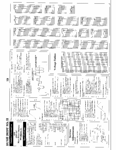 Bush 2029 MK II Bush color tv
2029 MK II
Schematics